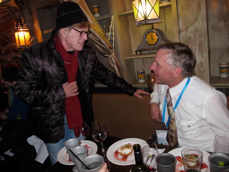 Robert Redford and Buck Brannaman
