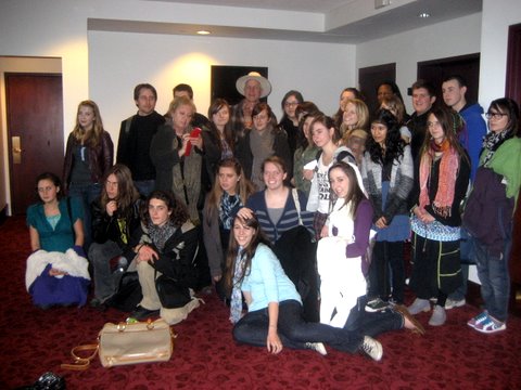 Exchange students from France, Rose Wagner Performing Arts Theater, Salt Lake City, Utah