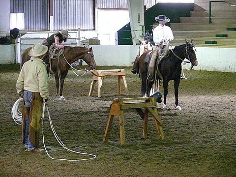 Horse training with Buck Brannaman