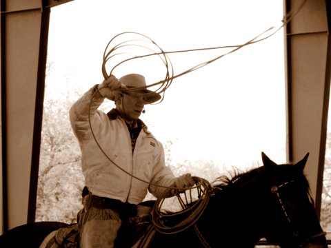 Buck roping