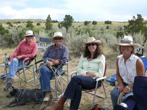 Jodi Seaton, Mary Wood, Toby Shimin and Nancy Lowery