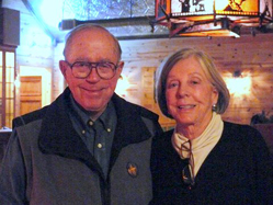 Dan Hughes and sister, June