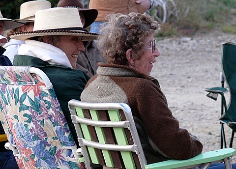 Sharon Melniker and Betsy Shirley