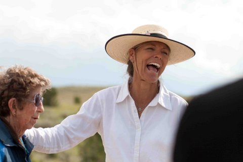 Betsy Shirley and Mary Brannaman