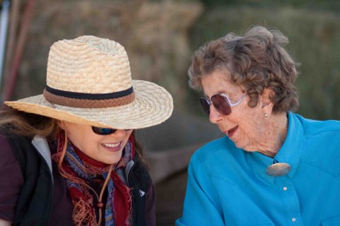 Gwen Maynard and Betsy Shirley