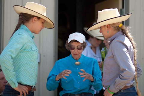 Reata Brannaman, Betsy Shirley, and Nevada Watts