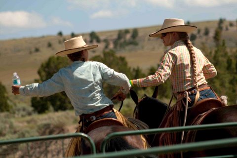 Reata Brannaman and Nevada Watts