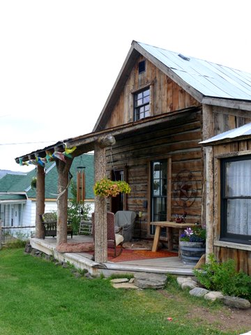Paige and Bird Morris' home in Virginia City