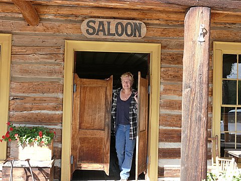 Cindy after a hard day at work